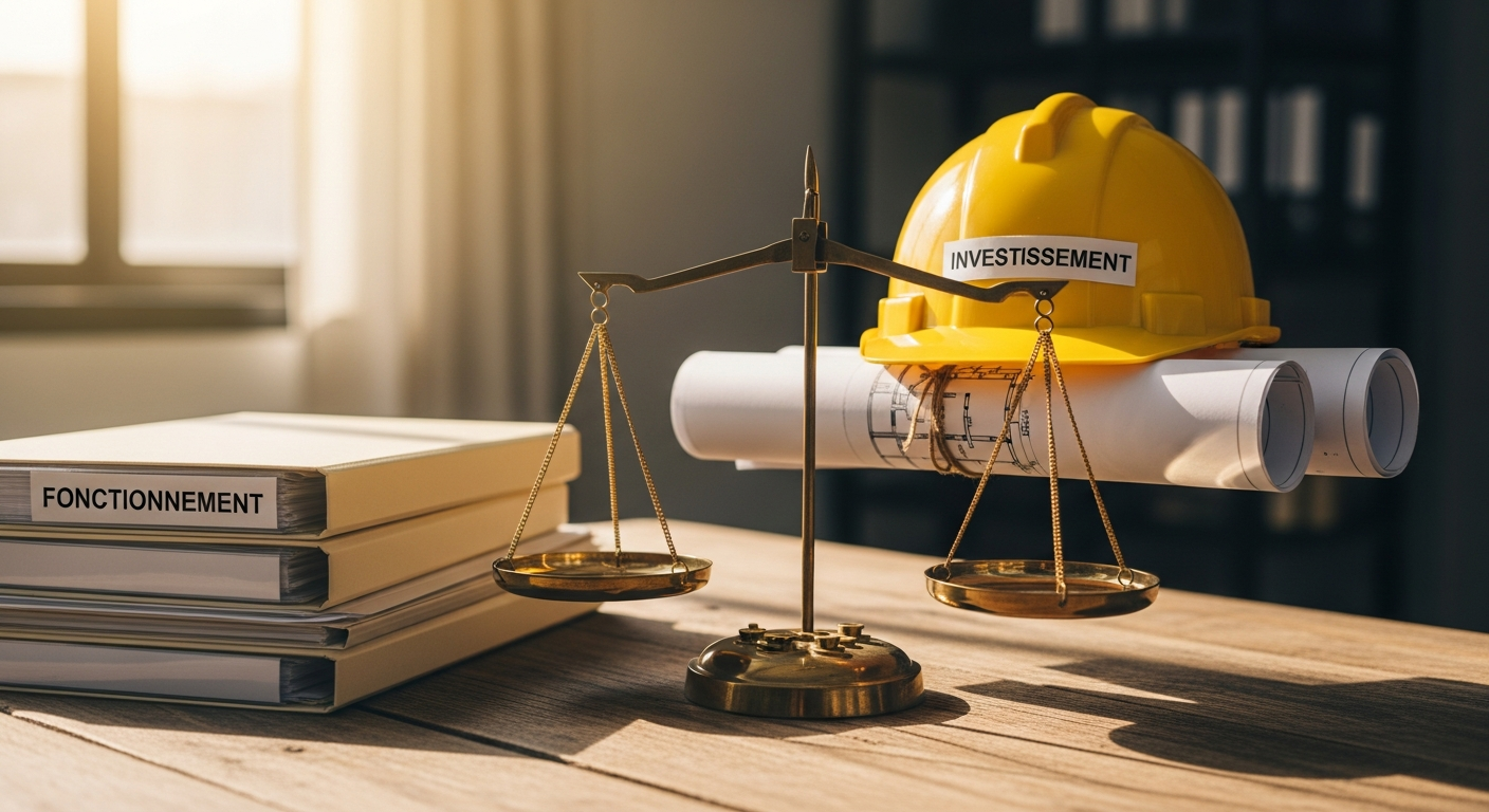 Budget communal : Fonctionnement vs Investissement