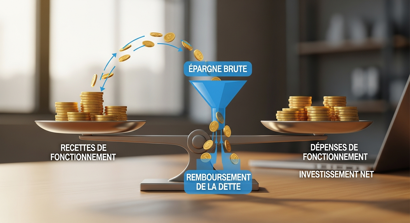 Épargne brute et nette : Maîtrisez l'autofinancement communal