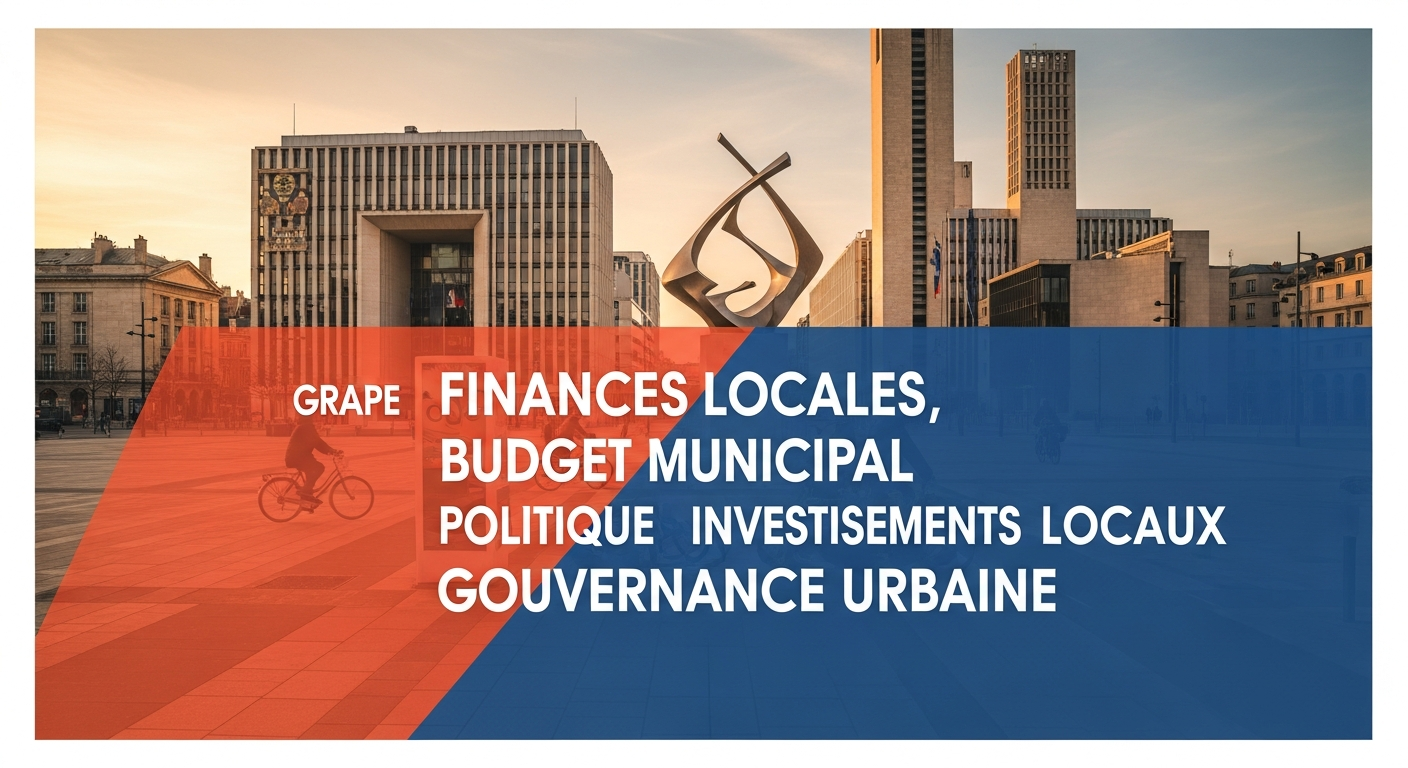 Mandat 2026 : Dette, CFU et ANRU 3, les défis financiers locaux